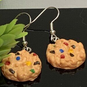 Cookie Earrings, Funny Food Earrings, Gift Idea, Baking Earring, Chef Earring
